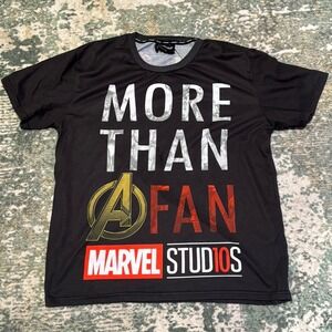More Than A Fan Marvel Studios DYKHMILY Tshirt Large